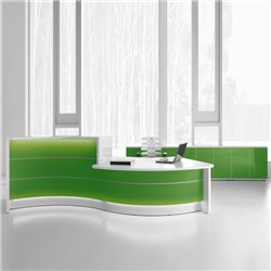 Bancone reception con desk - Valde