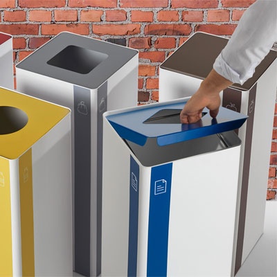 Büro-Recyclingpapierkörbe bei Isahomedesign.com